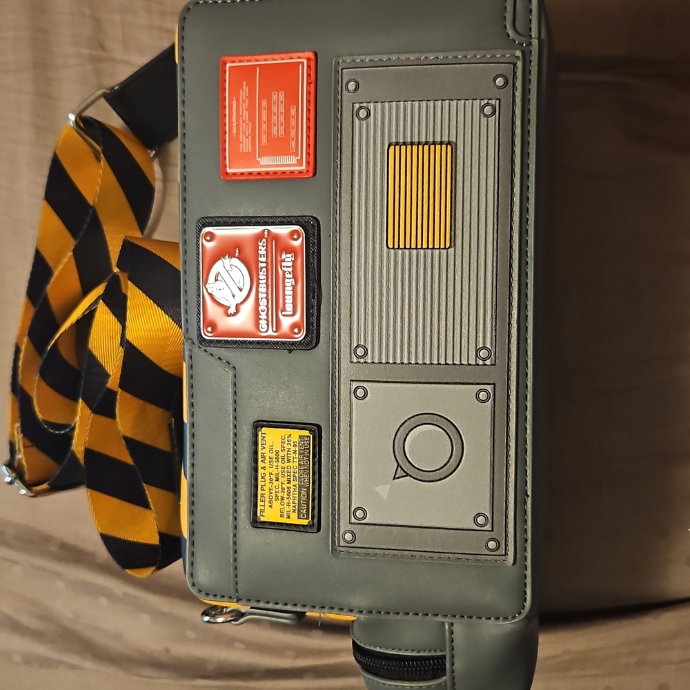 Ghostbusters Ghost Trap Light Up Crossbody Bag With Coin Bag EUC